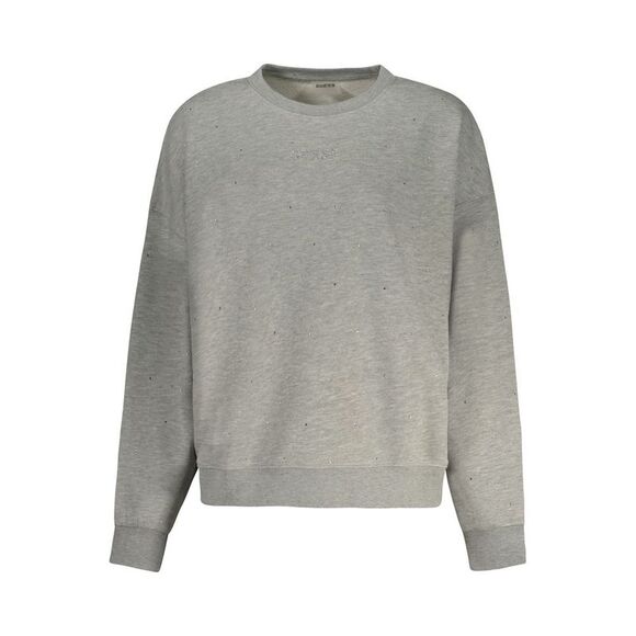 Guess Jeans Grigio Polyester Women Women's Sweatshirt